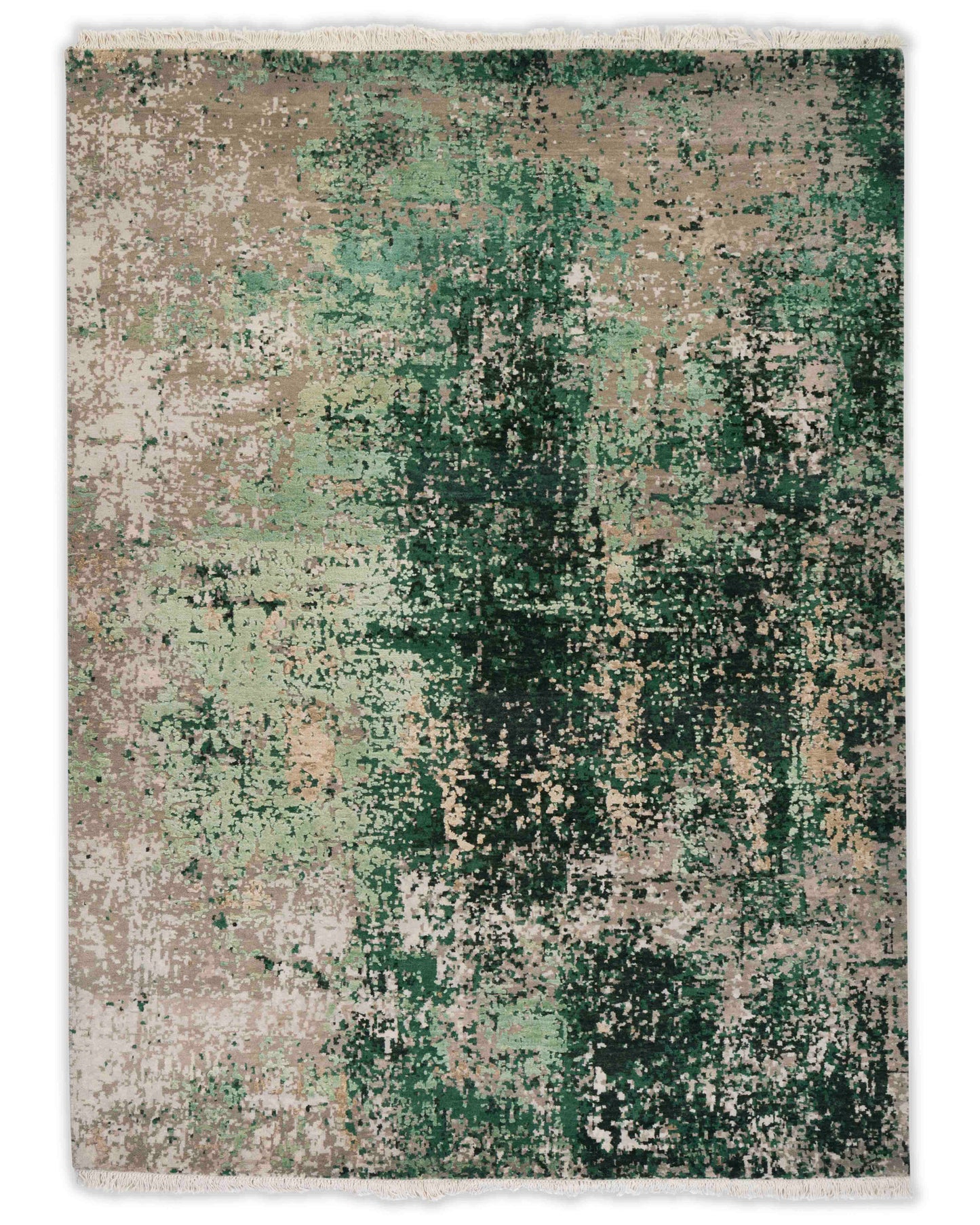 Verdant Splash Rug