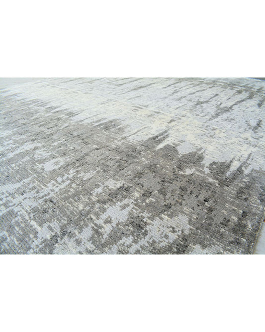 Silver Linen Rug