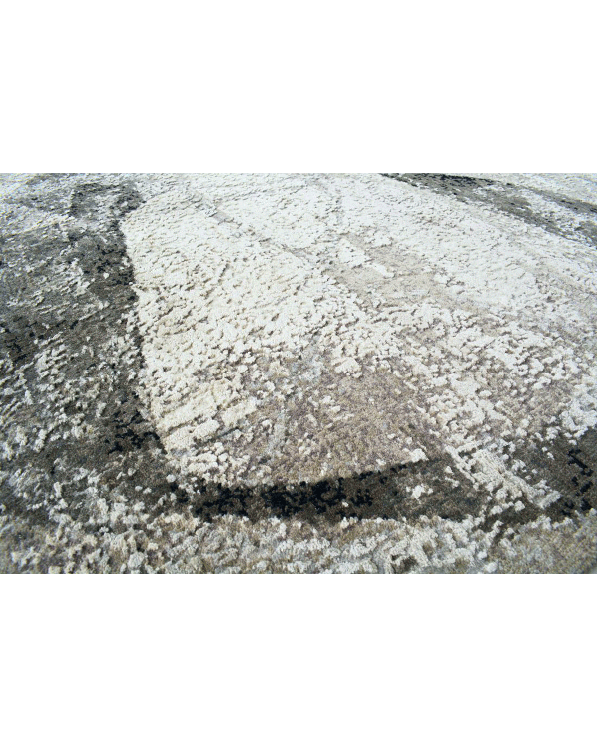 Chracoal Fossil Rug
