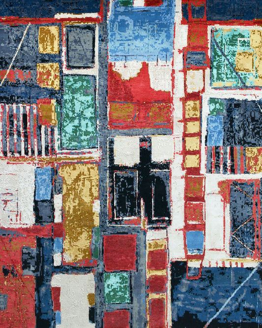 Vibrant Patches Rug
