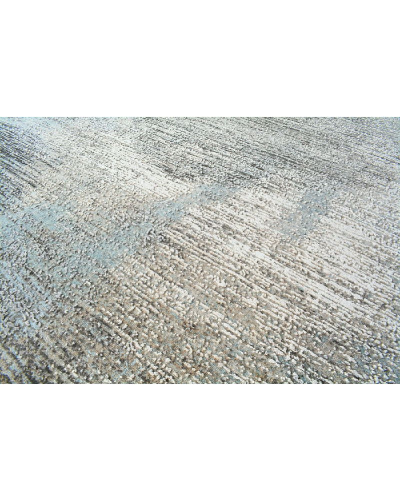 Silver Circles Rug