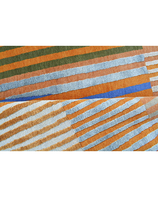 Striped Fragment Rug