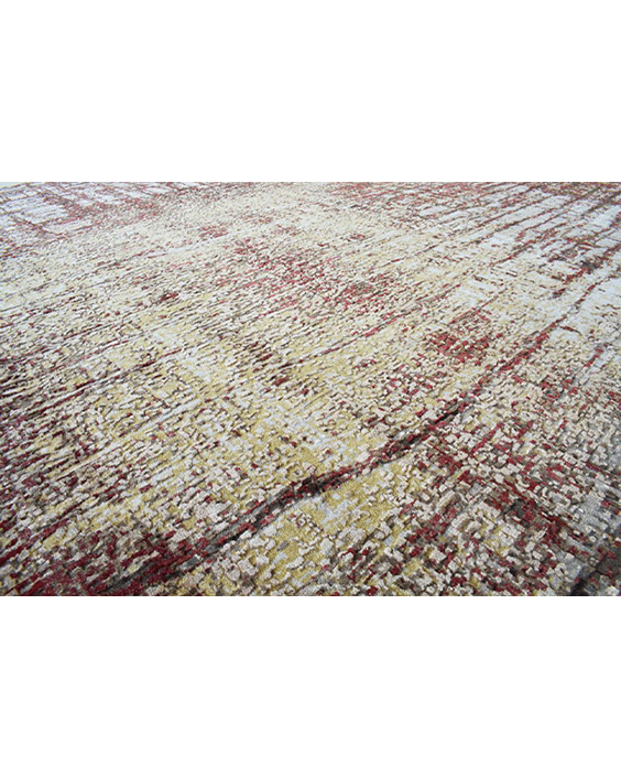 Crimson Cascade Rug