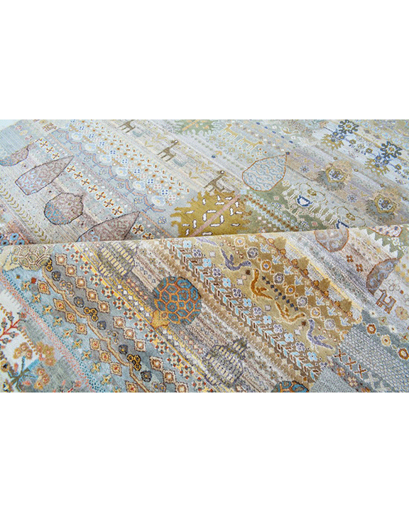 Multi Azure Rug