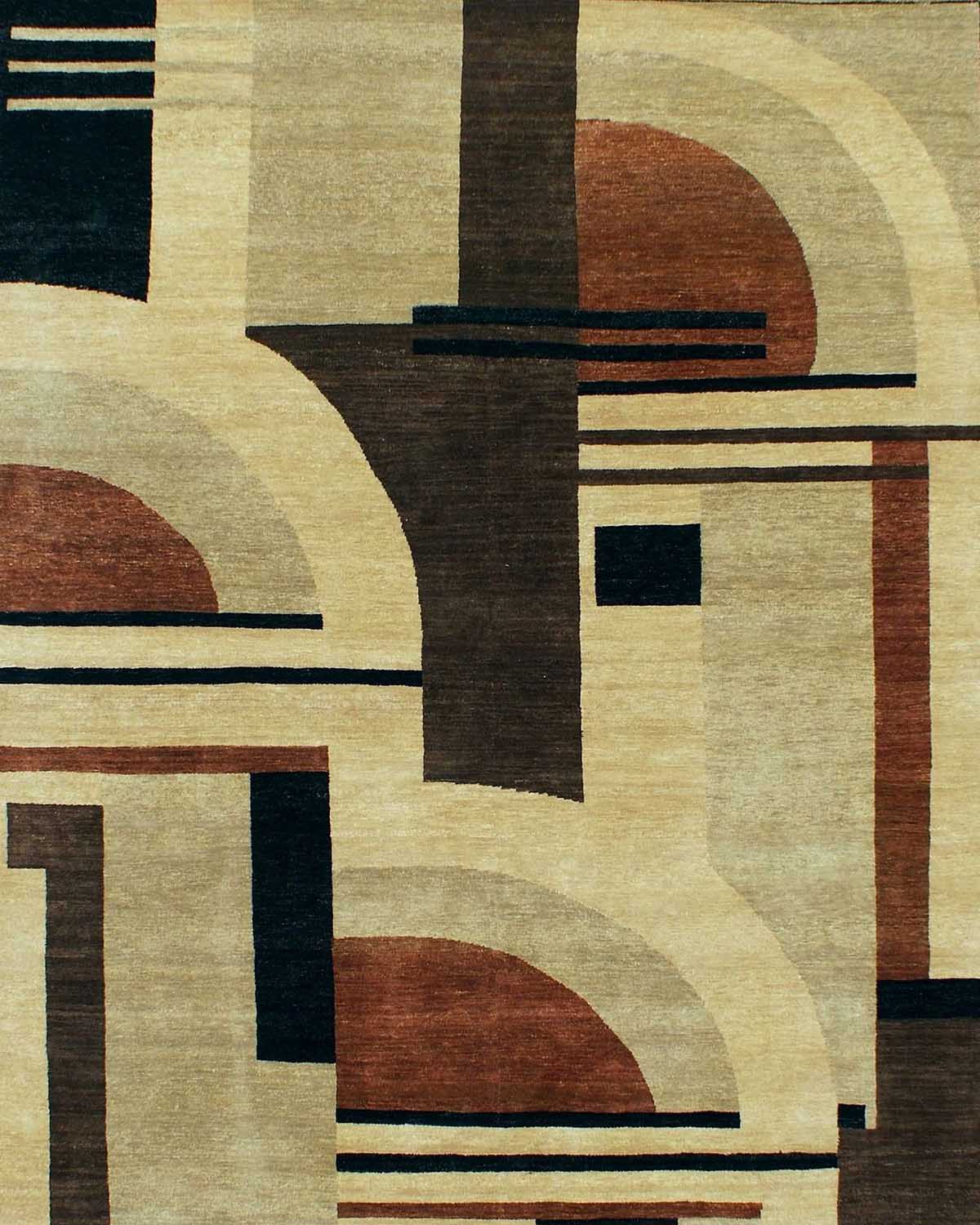 Geometric Glamour Rug