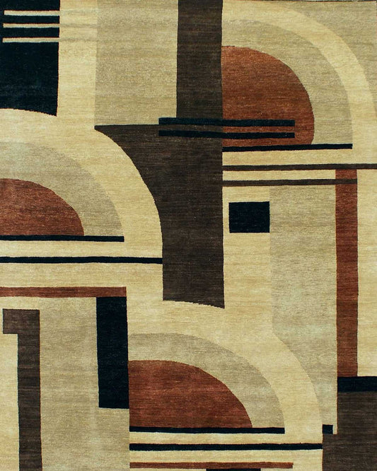 Geometric Glamour Rug