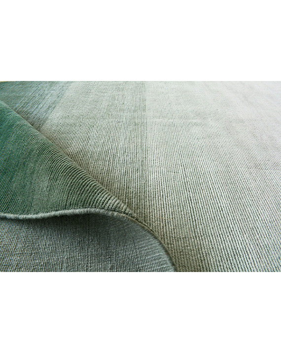 Green Linear Drift Rug