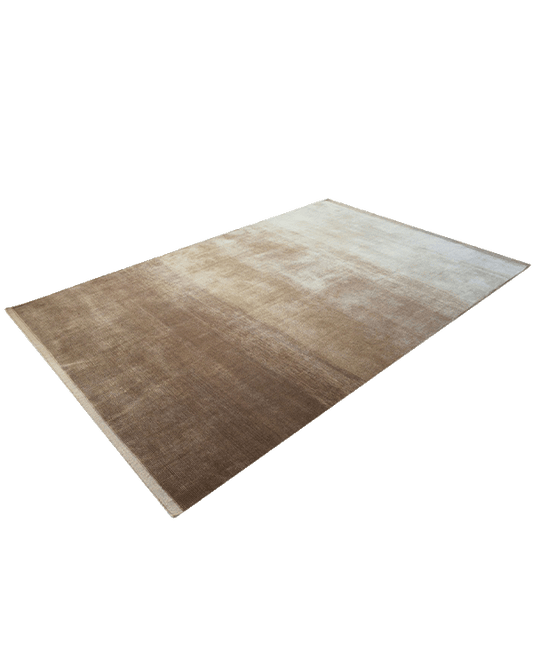 Chocolate Linear Drift Rug