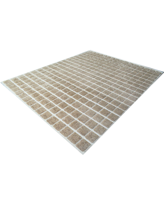 Light Griddle Rug