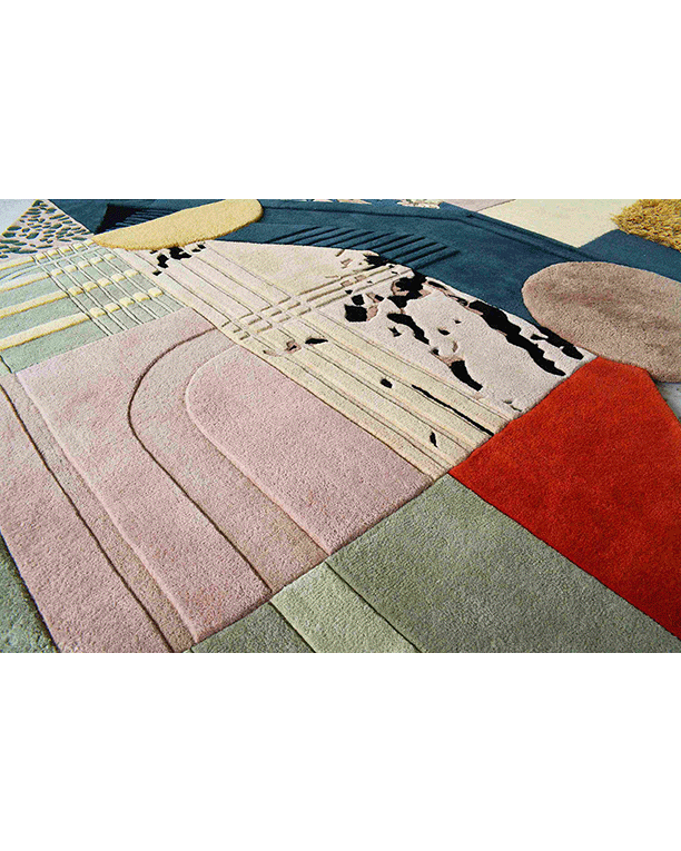 Formed & Fragmented Rug