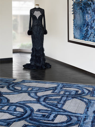 I will meet you where the sun meets the moon Rug