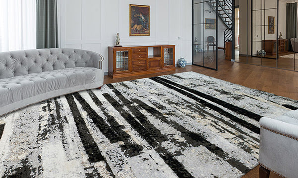 Showcasing Cocoon's New Black & White Rug Collection