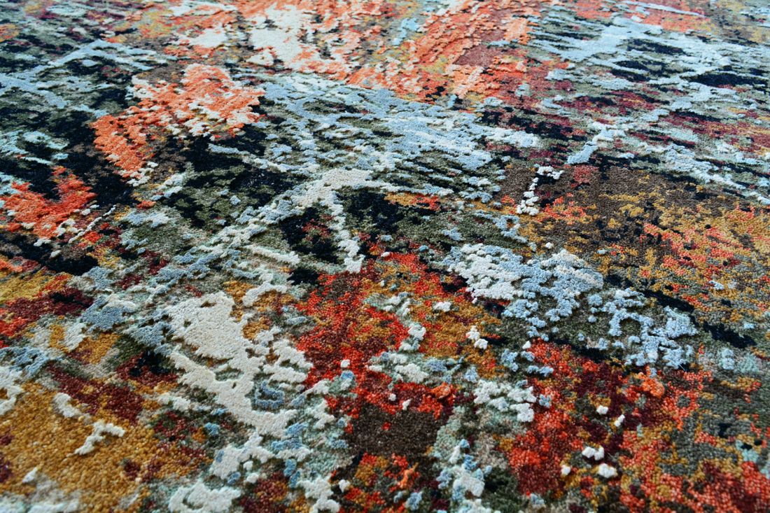 Inferno Round  Rug