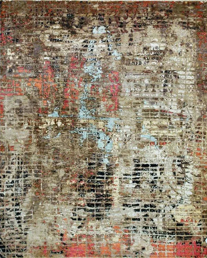 Aged Canvas Rug