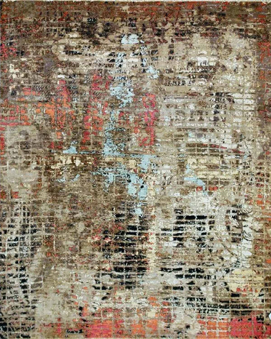 Aged Canvas Rug