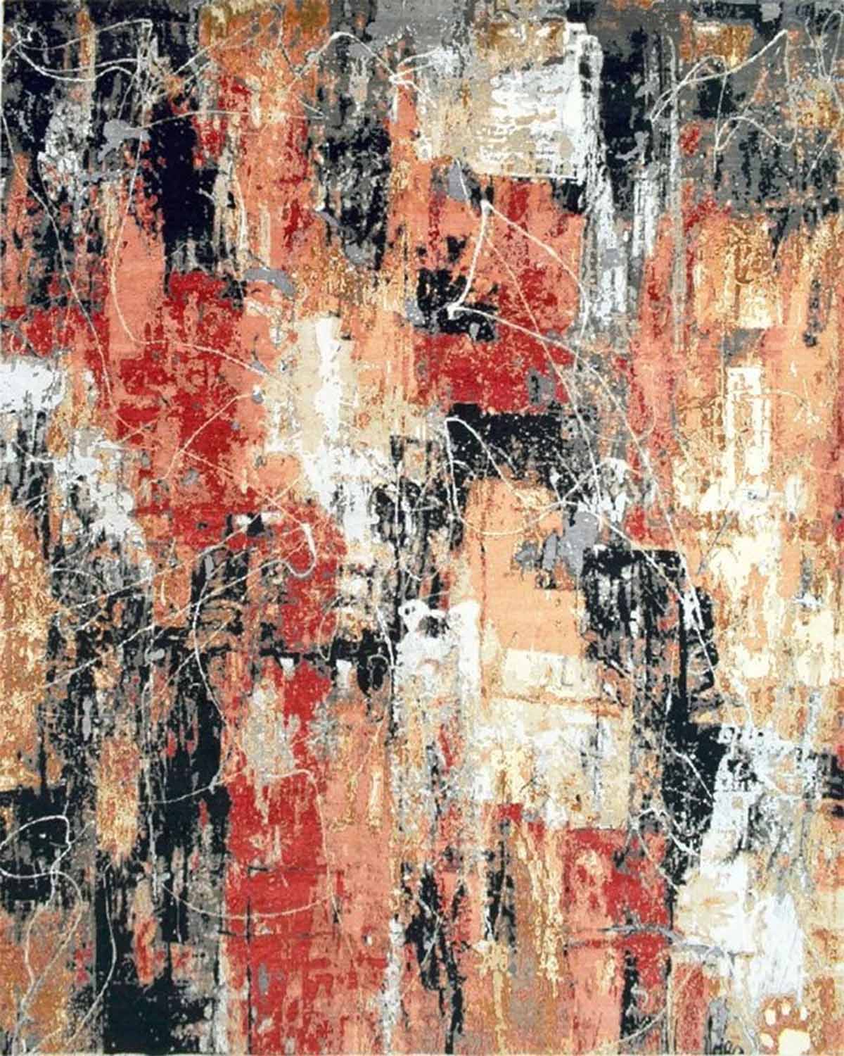 Rust & Rhythm Rug