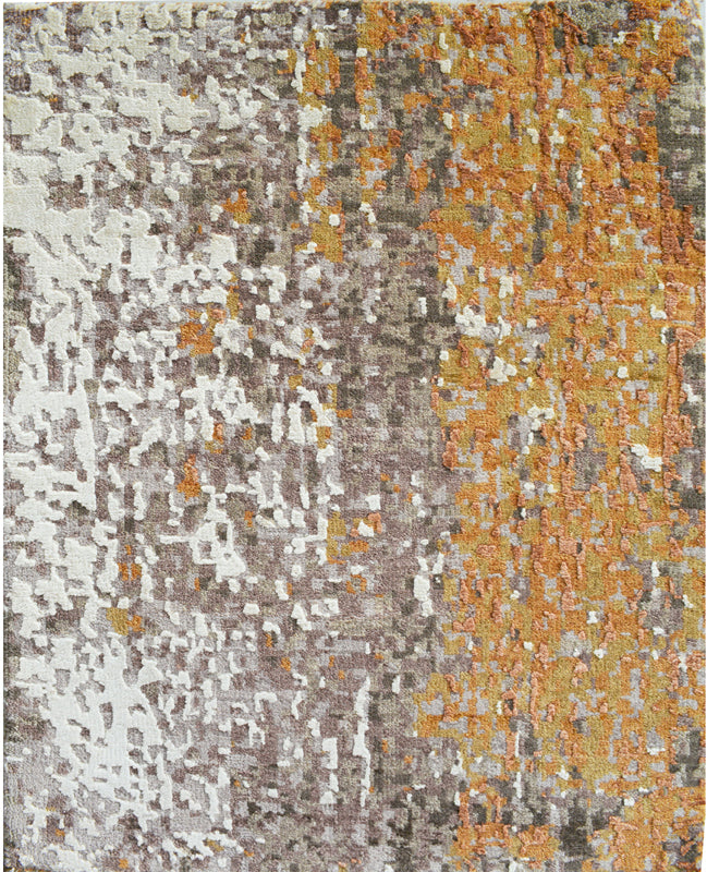 CE6614DM(2x3)--2'X3',Modern,STUDIO,RECTANGLE,BEIGE,RUST,HAND-KNOTTED ...