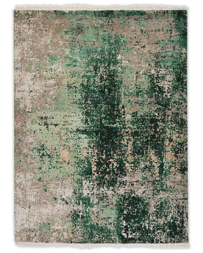 Verdant Splash Rug