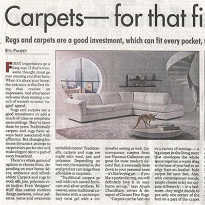 Cocoon in Financial Chronicle 2011
