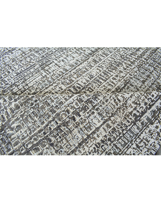 Silver Static Rug