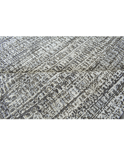 Silver Static Rug