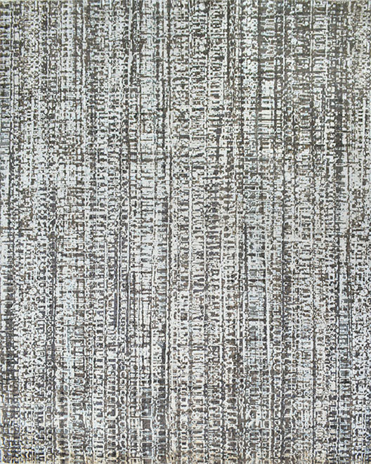 Silver Static Rug