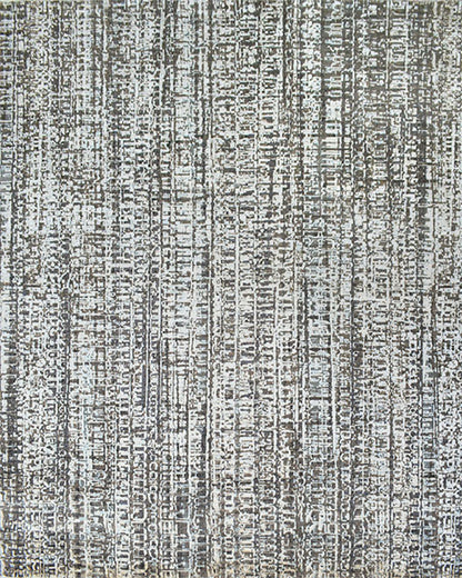 Silver Static Rug