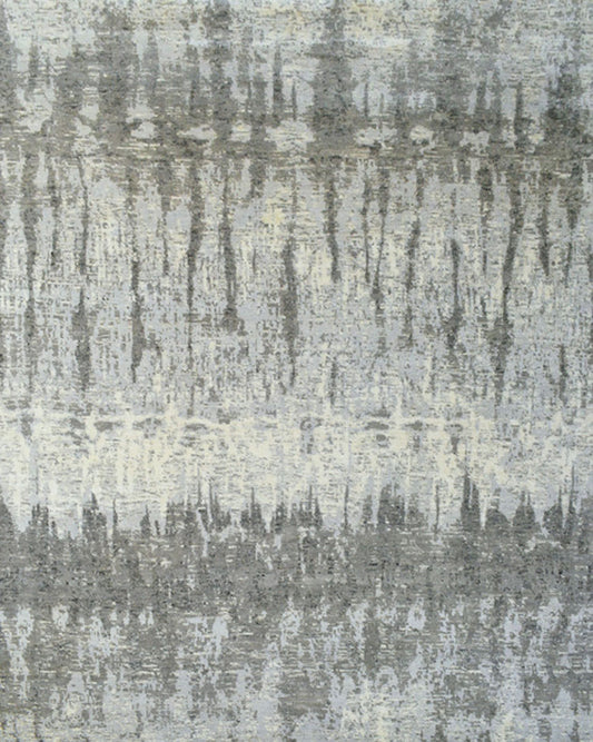 Silver Linen Rug