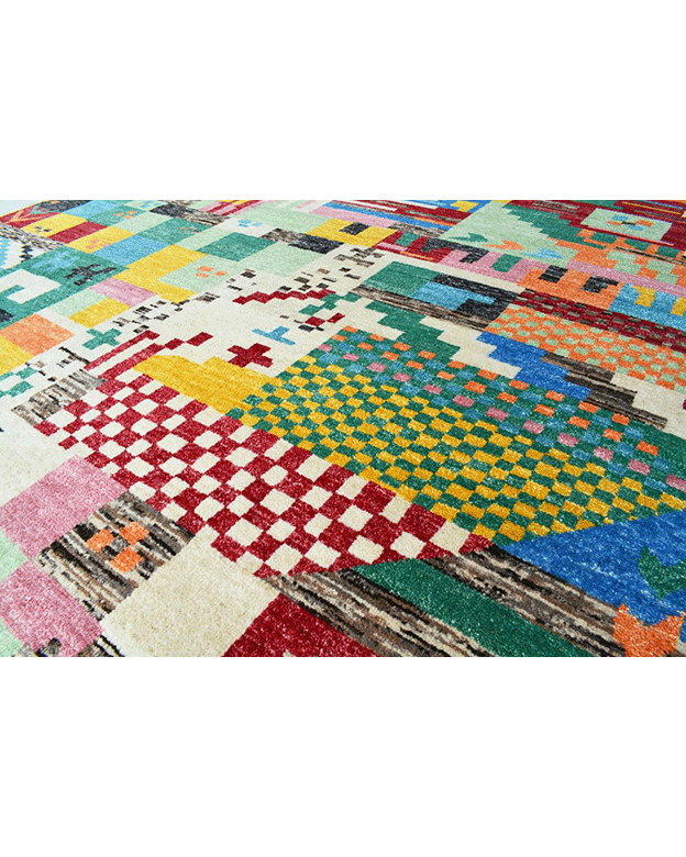 Chromatic Canvas Rug