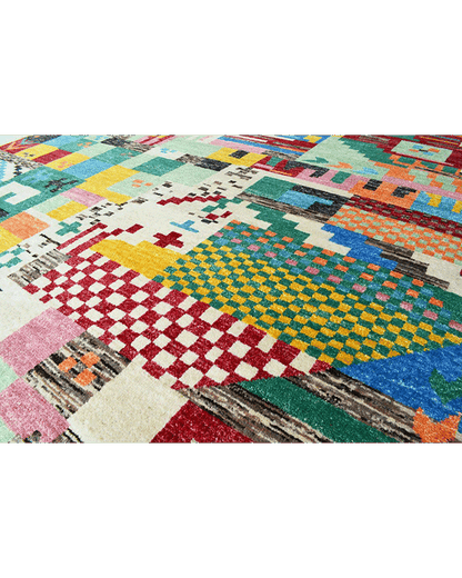 Chromatic Canvas Rug