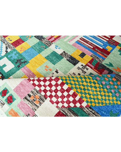 Chromatic Canvas Rug