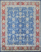 Blue Imperial Bloom Rug