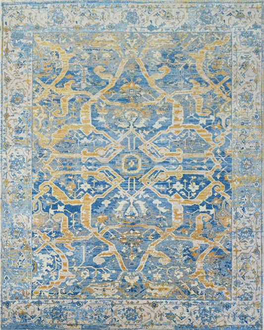 Azure & Saffron Rug