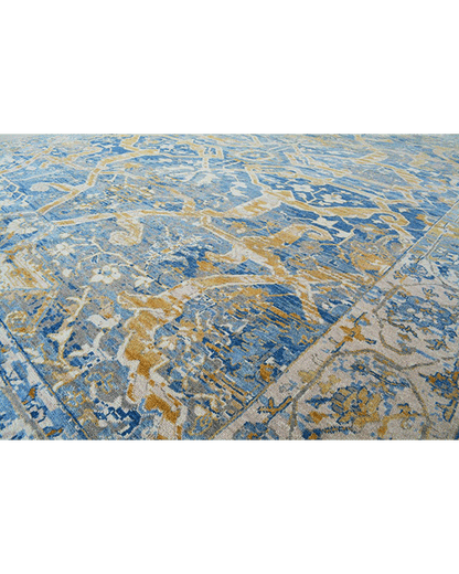 Azure & Saffron Rug
