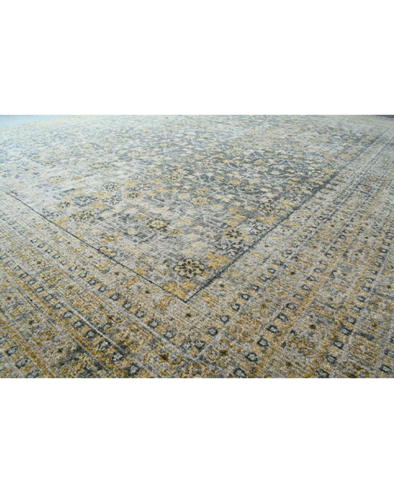Charcoal Bloom Rug