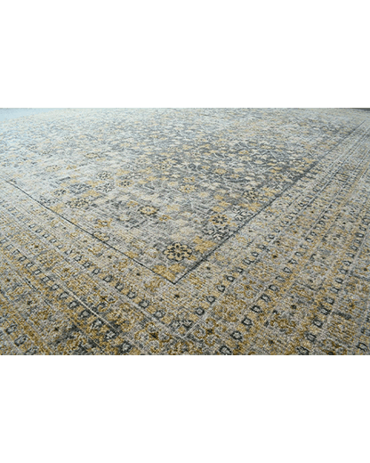 Charcoal Bloom Rug