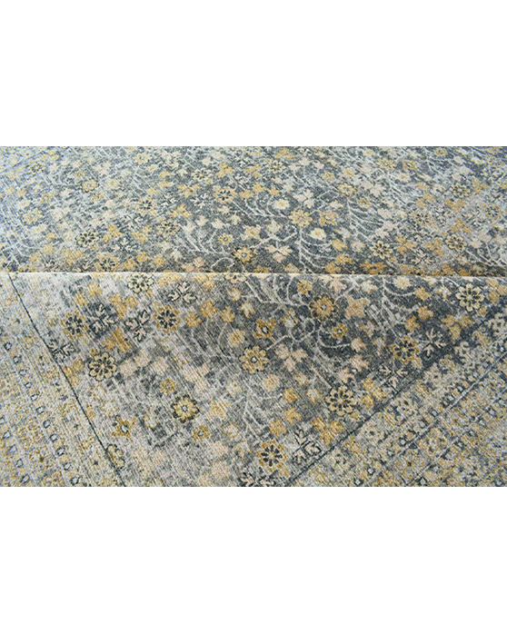 Charcoal Bloom Rug
