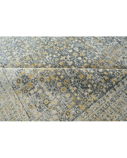 Charcoal Bloom Rug
