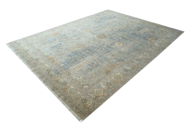 Sarouk Cerulean Rug