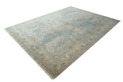 Sarouk Cerulean Rug