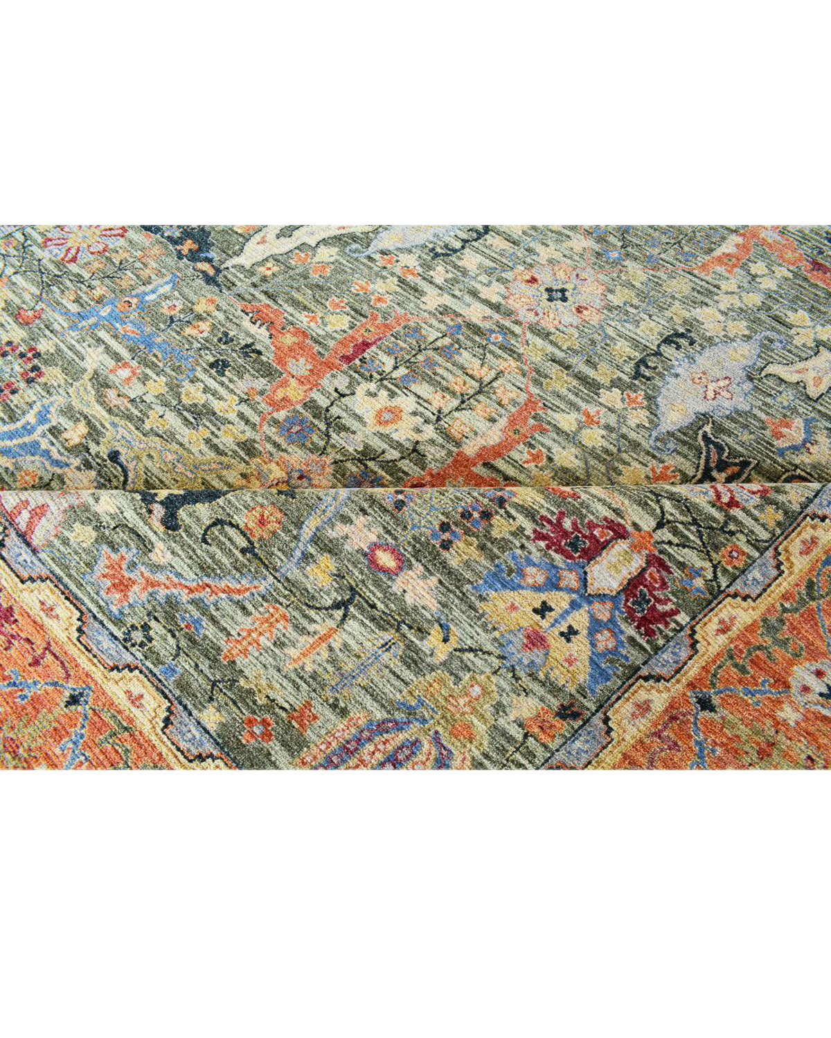 Rustic Border Rug