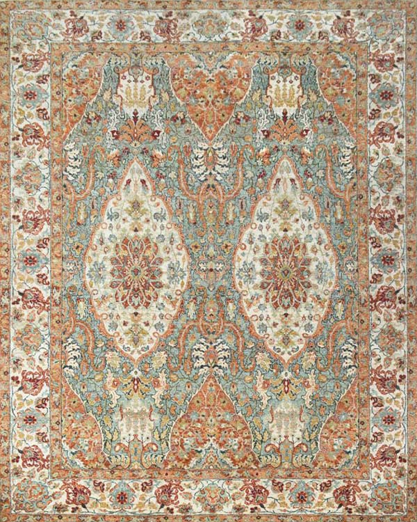 Blue Blossom Rug
