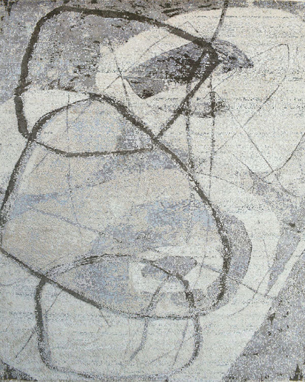 Contemporary Abstract Stone Rug