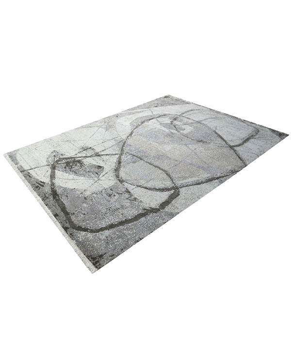 Contemporary Abstract Stone Rug