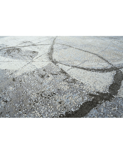 Contemporary Abstract Stone Rug