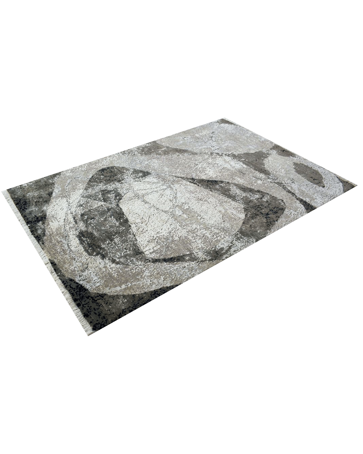 Chracoal Fossil Rug