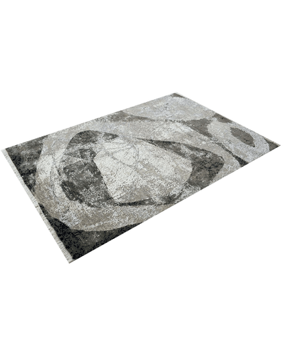 Chracoal Fossil Rug