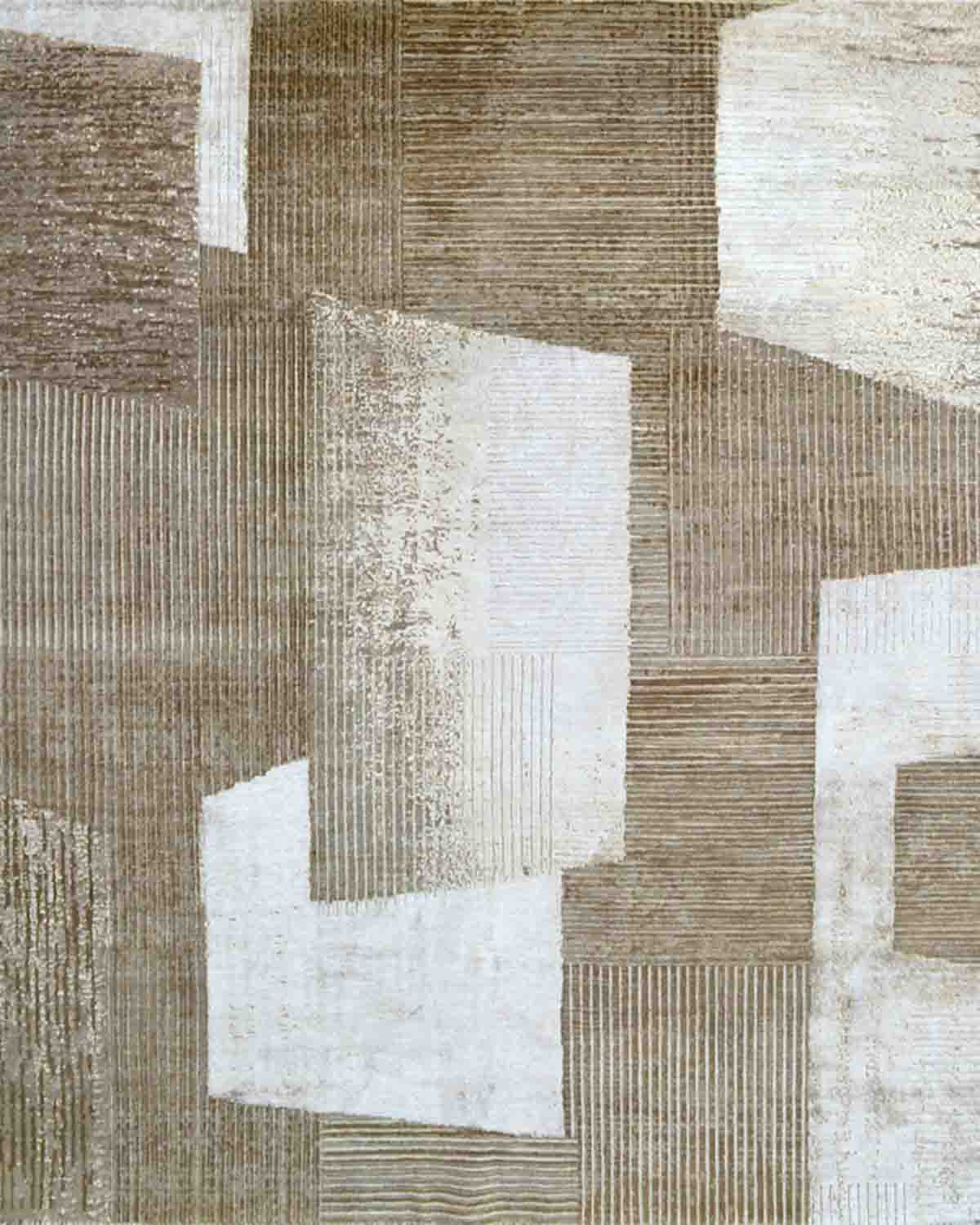 Brown Square Rug