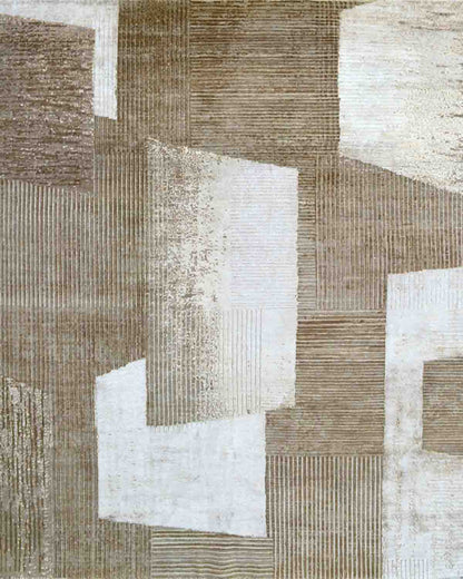 Brown Square Rug