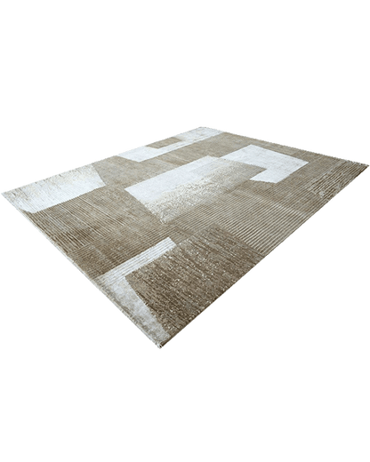 Brown Square Rug